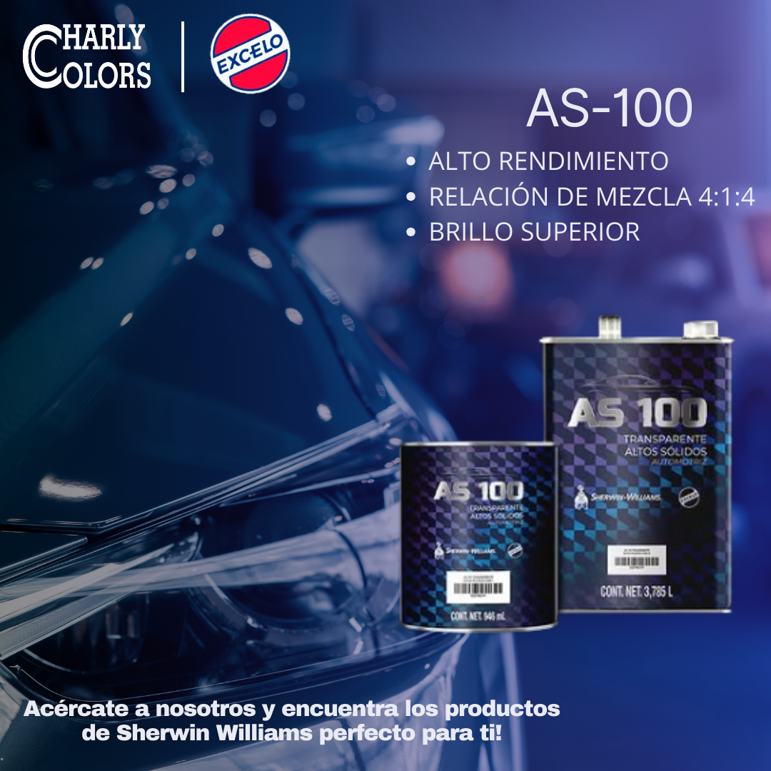AS-100 Transparente de  Altos Sólidos
